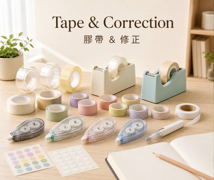 Tape & Correction 膠帶 & 修正