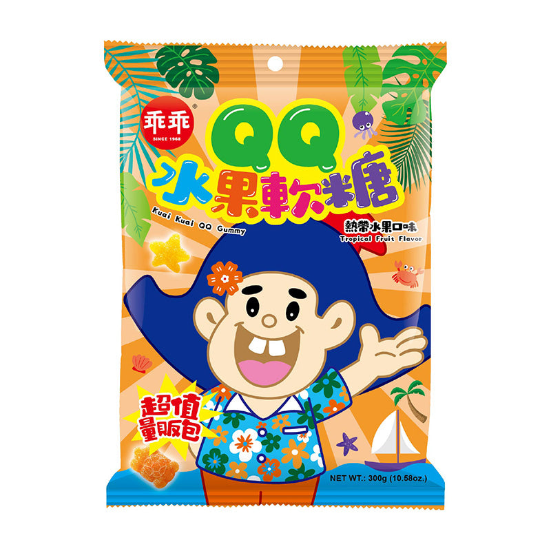 [Kuai Kuai] QQ Fruit Gummies 乖乖水果軟糖 (Flavors Select)