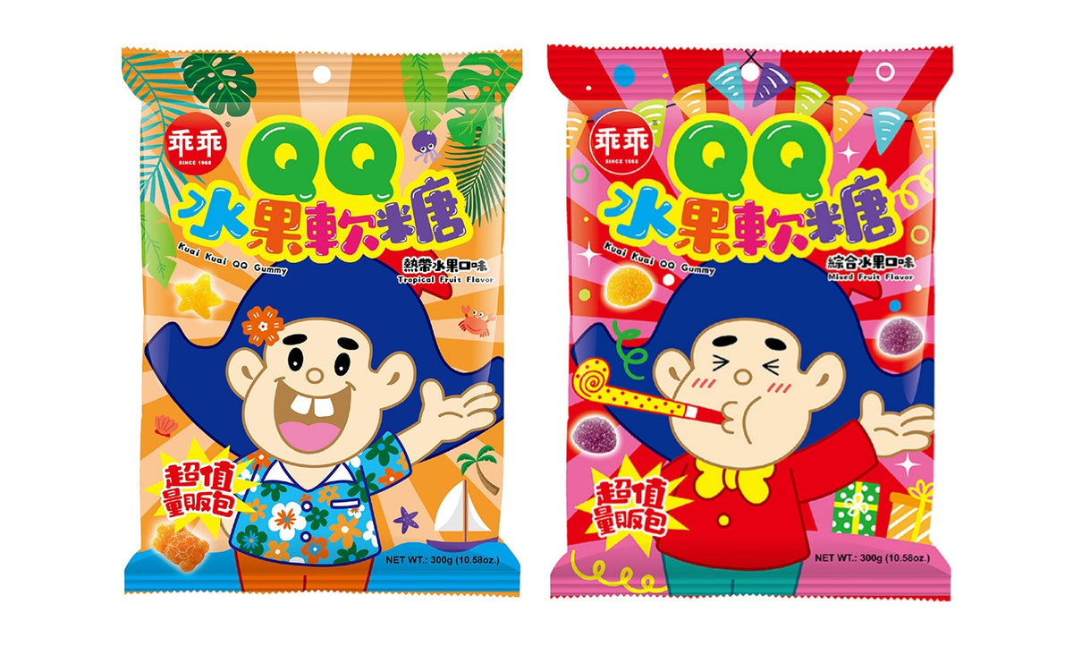 [Kuai Kuai] QQ Fruit Gummies 乖乖水果軟糖 (Flavors Select)