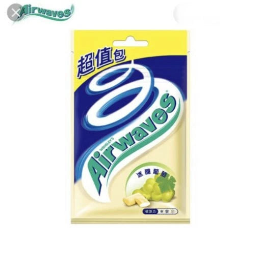 Airwaves Gum Refill-ice grapes 62g/ pack °é¡è