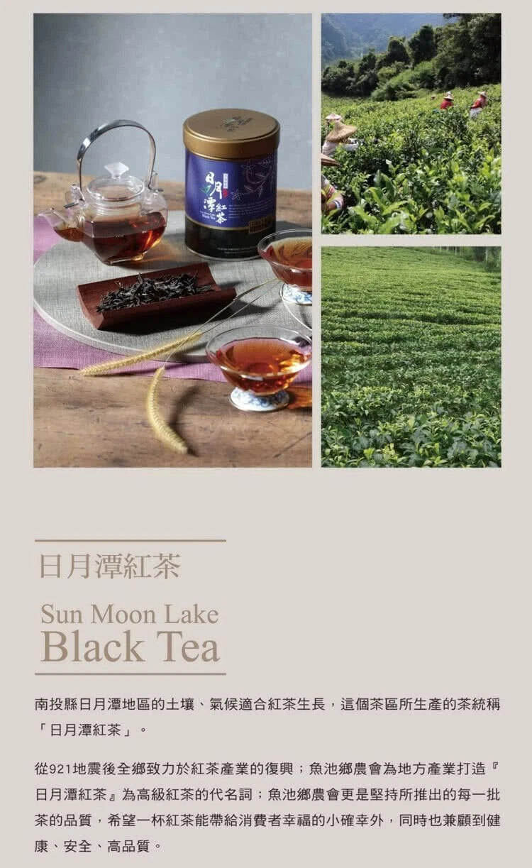 魾² °ç山è- Sun Moon Lake Indigenous Tea Cang Ya Premium Black Tea 50g/Tin