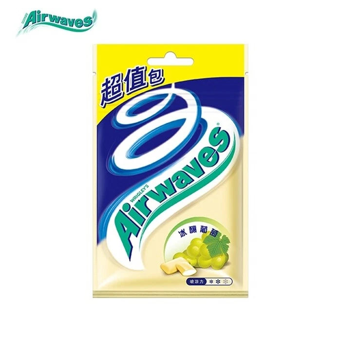 Airwaves Gum Refill Berry/Grape/Super Cool/Mint/Honey Lemon 62g/pack (Select)