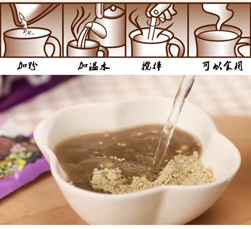 馬çå± 紫山¥é米ä Greenmax 100% NATURAL Yam and Mixed Cereal Cold & Hot 30g x 12/ Pack