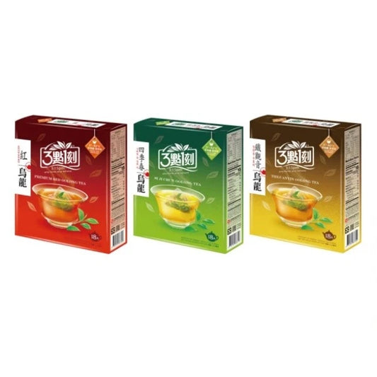 3:15PM 3é»1 Taiwan Oolong Tea 3.5g x 18 Bags / Box (Select)