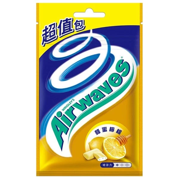 Airwaves Gum Refill Berry/Grape/Super Cool/Mint/Honey Lemon 62g/pack (Select)