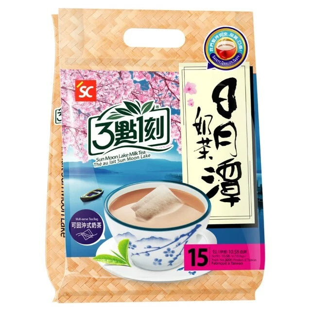 3:15PM 3é»1 Milk Tea Roasted /Sun Moon Lake Milk Tea 15 bags/pack (Select)