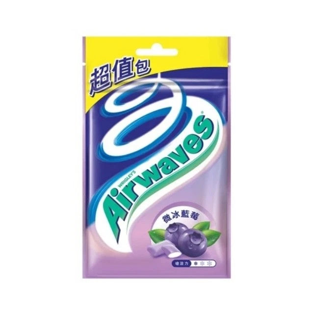 Airwaves Gum Refill Berry/Grape/Super Cool/Mint/Honey Lemon 62g/pack (Select)