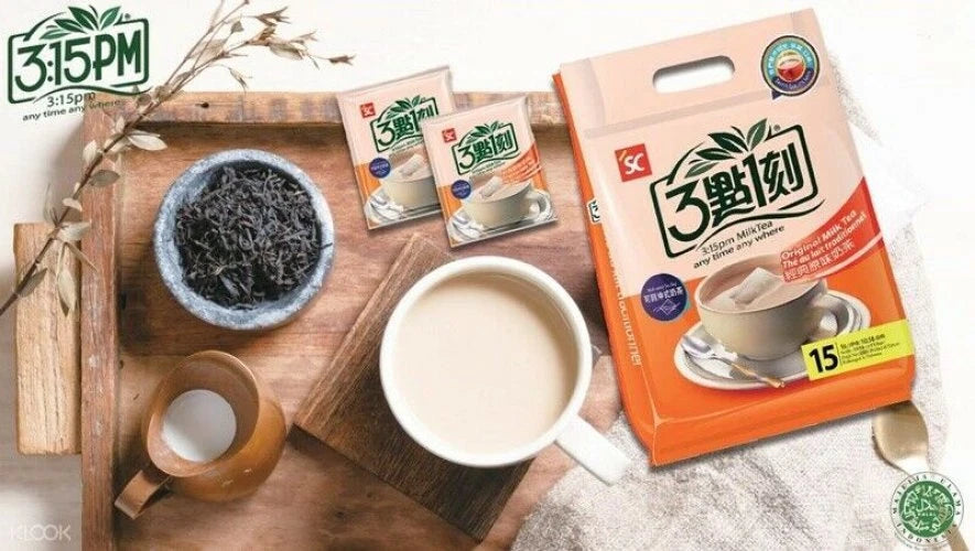 3:15PM 3é»1 Reduced Sugar Milk Tea 20g x 15 bags/pack (Select) æ¸奶è