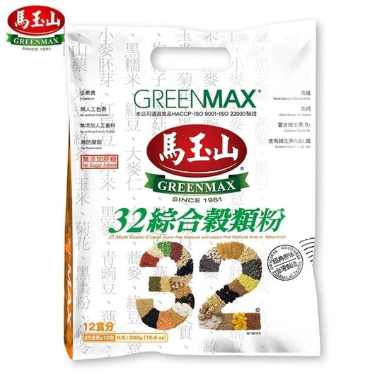 馬çå± 32種çé¡ Greenmax 100% NATURAL Multi Grains Cereal