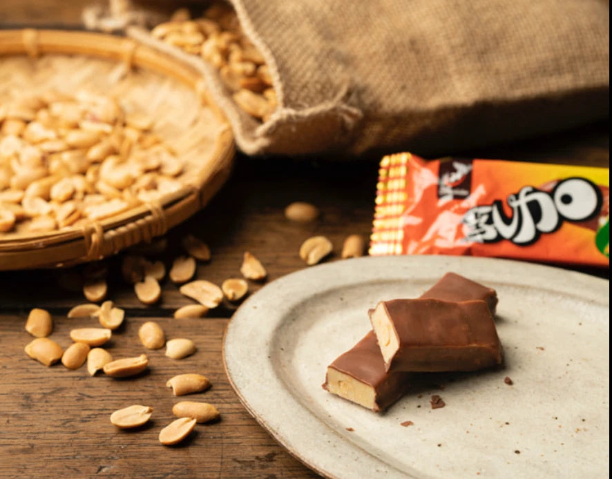 77 Chocolate & Peanut Nougat (Mini Bar) 320g/ Pack , 77 乳å巧å