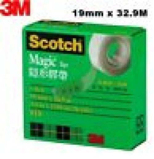 3M Scotch MAGIC Tape Invisible Tape 810 Series (Select)