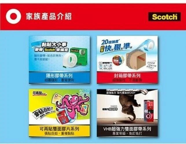 3M Scotch Double Sided Tape (Select)