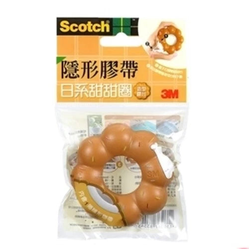3M Scotch Wave Donuts Tape Dispenser 12mm x 11.4M (Select)