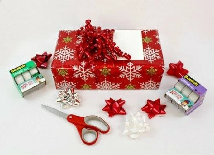 3M Scotch Satin Finish Gift Wrap Tape Disappears 3/4" x 650" (18YD)