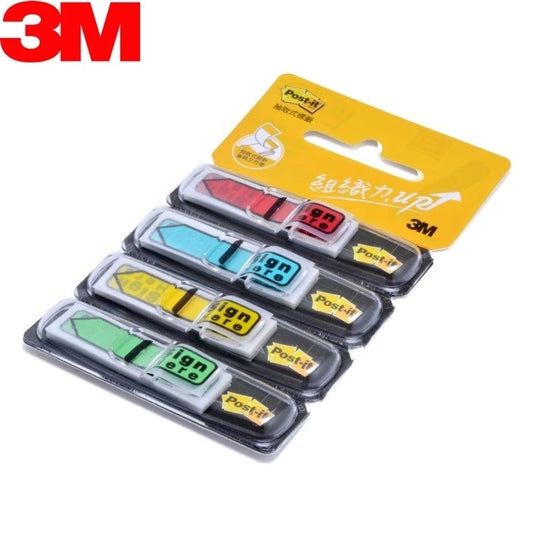 3M Post-it Flags Arrow Message Sign Here (684SH) - 30 Flags each color